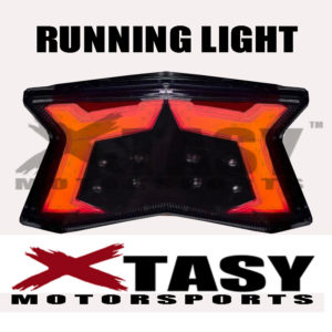 INTEGRATED LED TAIL LIGHT BLACK/SMOKE KAWASAKI 650 / Z650 YEAR 2017,2018,2019,